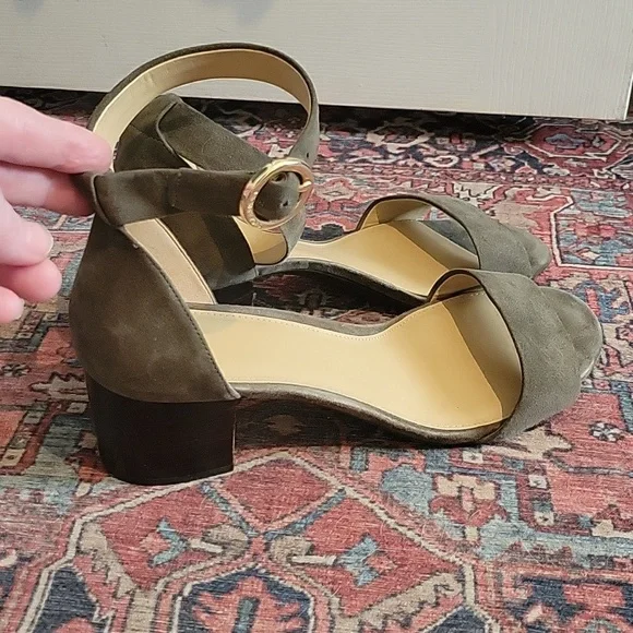 MICHAEL Michael Kors Shoes Michael Kors Olive Green Suede